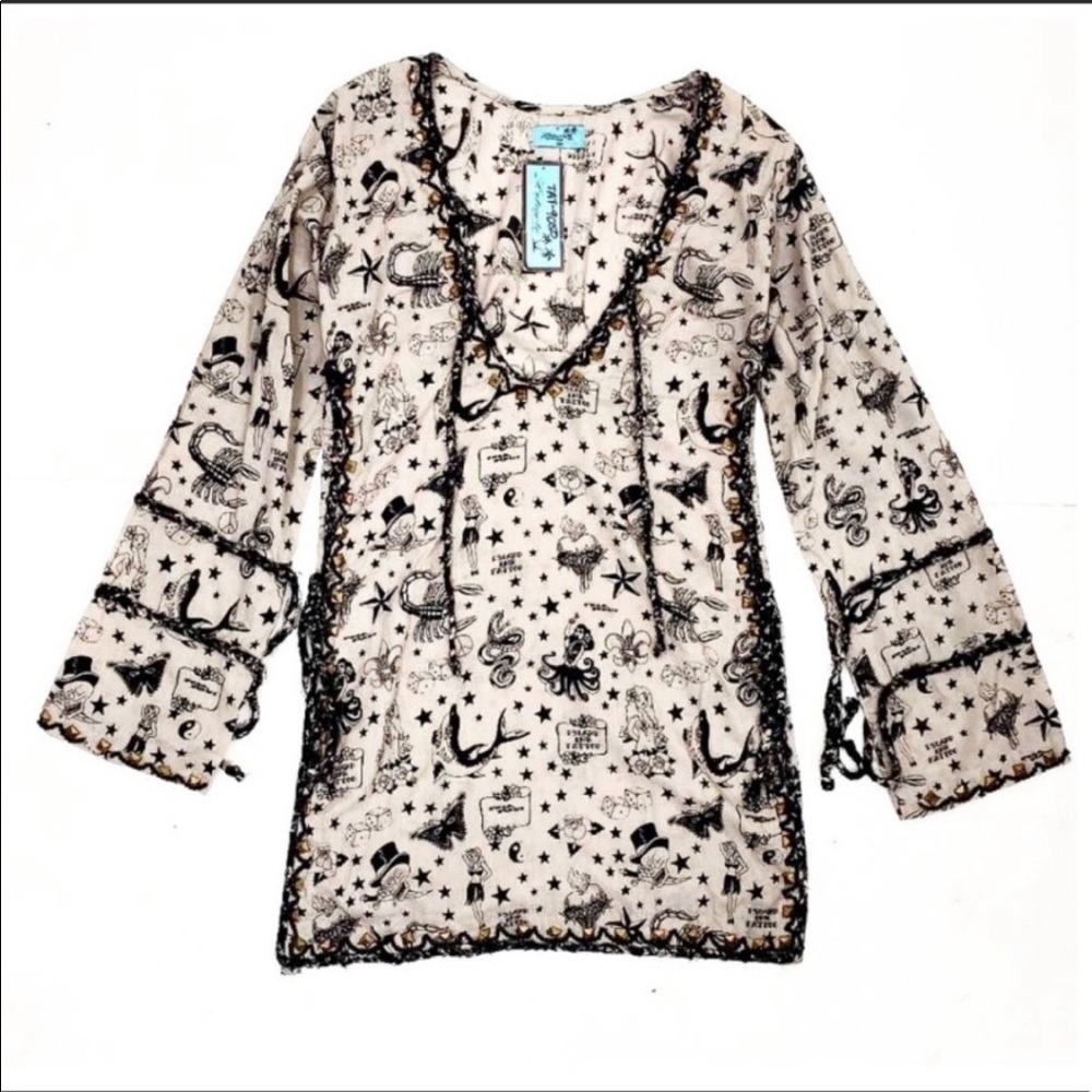 Letarte Beach Zodiac swim cover up